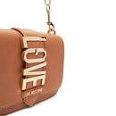 Borsa Donna a Spalla LOVE MOSCHINO linea Lovebug color Cammello