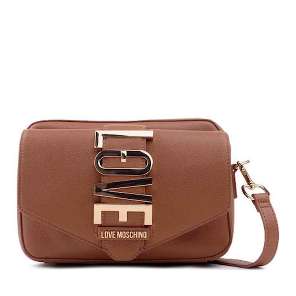 Borsa Donna a Tracolla LOVE MOSCHINO linea Lovebug color Cammello