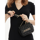 Mini Bag a Tracolla LOVE MOSCHINO linea Quilted Nero