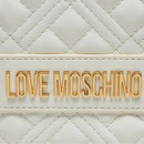 Damen-Stepprucksack LOVE MOSCHINO Stepplinie Weiß