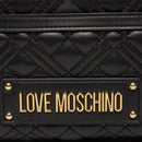 Damen Umhängetasche LOVE MOSCHINO Schriftzug Logo-Linie in Schwarz