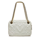 Borsa Donna a Spalla LOVE MOSCHINO linea Lettering Logo colore Bianco