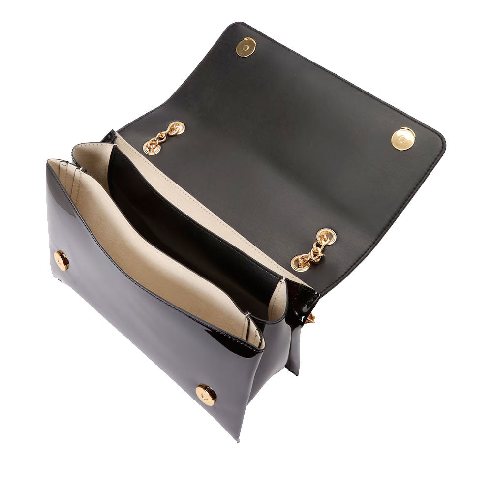 Borsa Donna a Spalla e Tracolla LOVE MOSCHINO in Vernice Nera