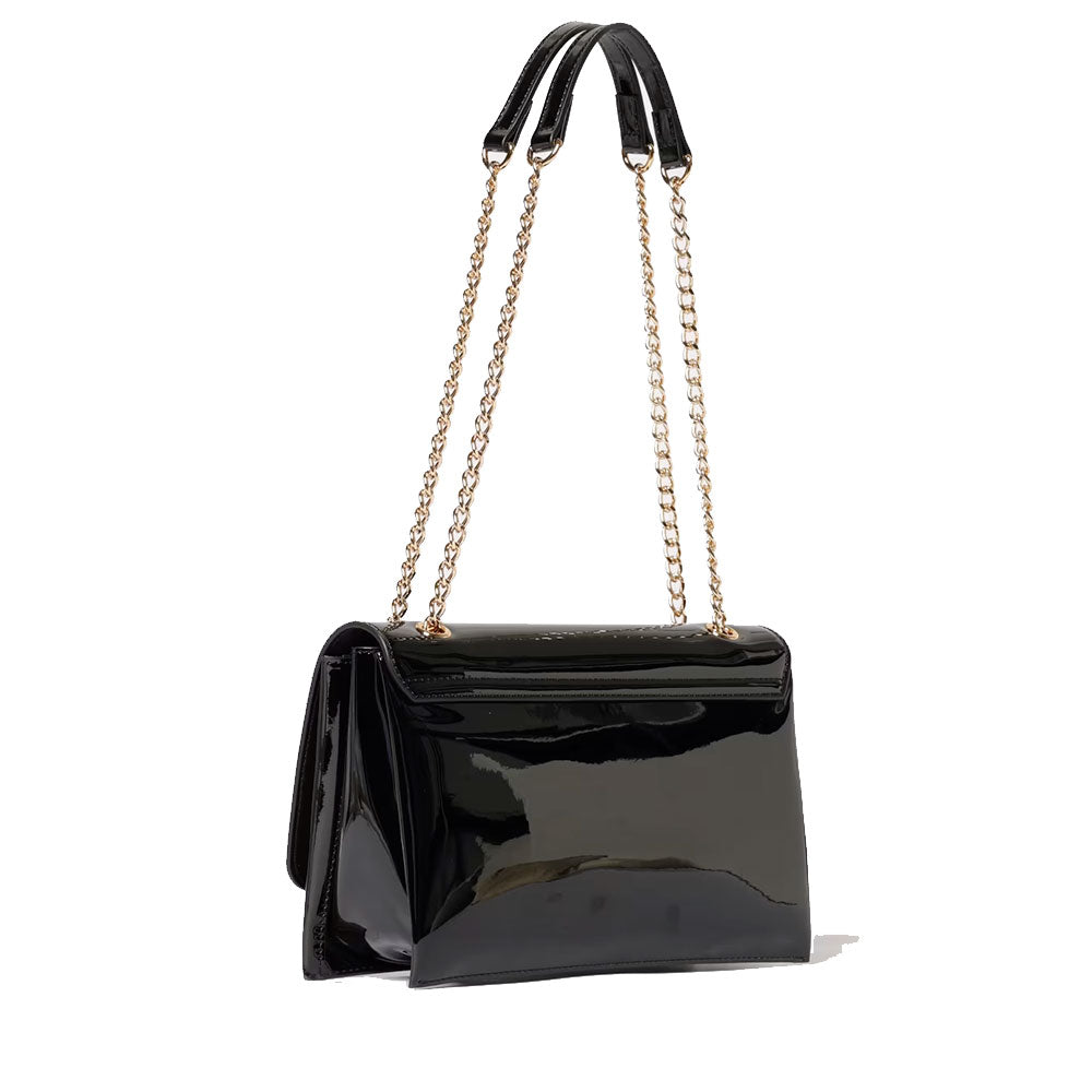 Borsa Donna a Spalla e Tracolla LOVE MOSCHINO in Vernice Nera