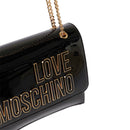 Borsa Donna a Spalla e Tracolla LOVE MOSCHINO in Vernice Nera