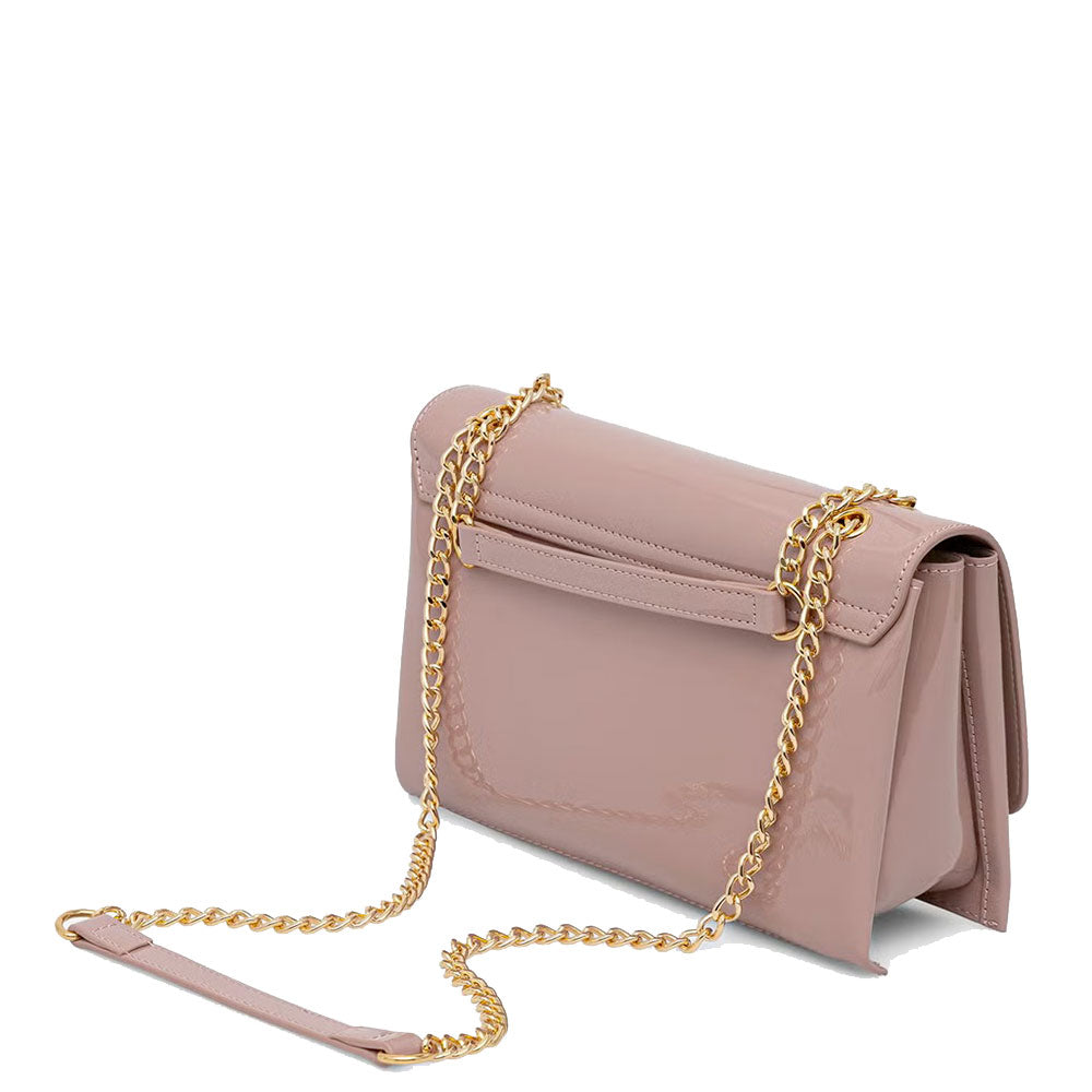 Borsa Donna a Spalla e Tracolla LOVE MOSCHINO in Vernice Rosa