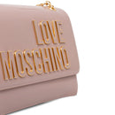 Borsa Donna a Spalla e Tracolla LOVE MOSCHINO in Vernice Rosa