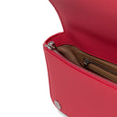 LOVE MOSCHINO Damen Umhängetasche Fuchsia mit Farbverlauf-Schriftzug Logo