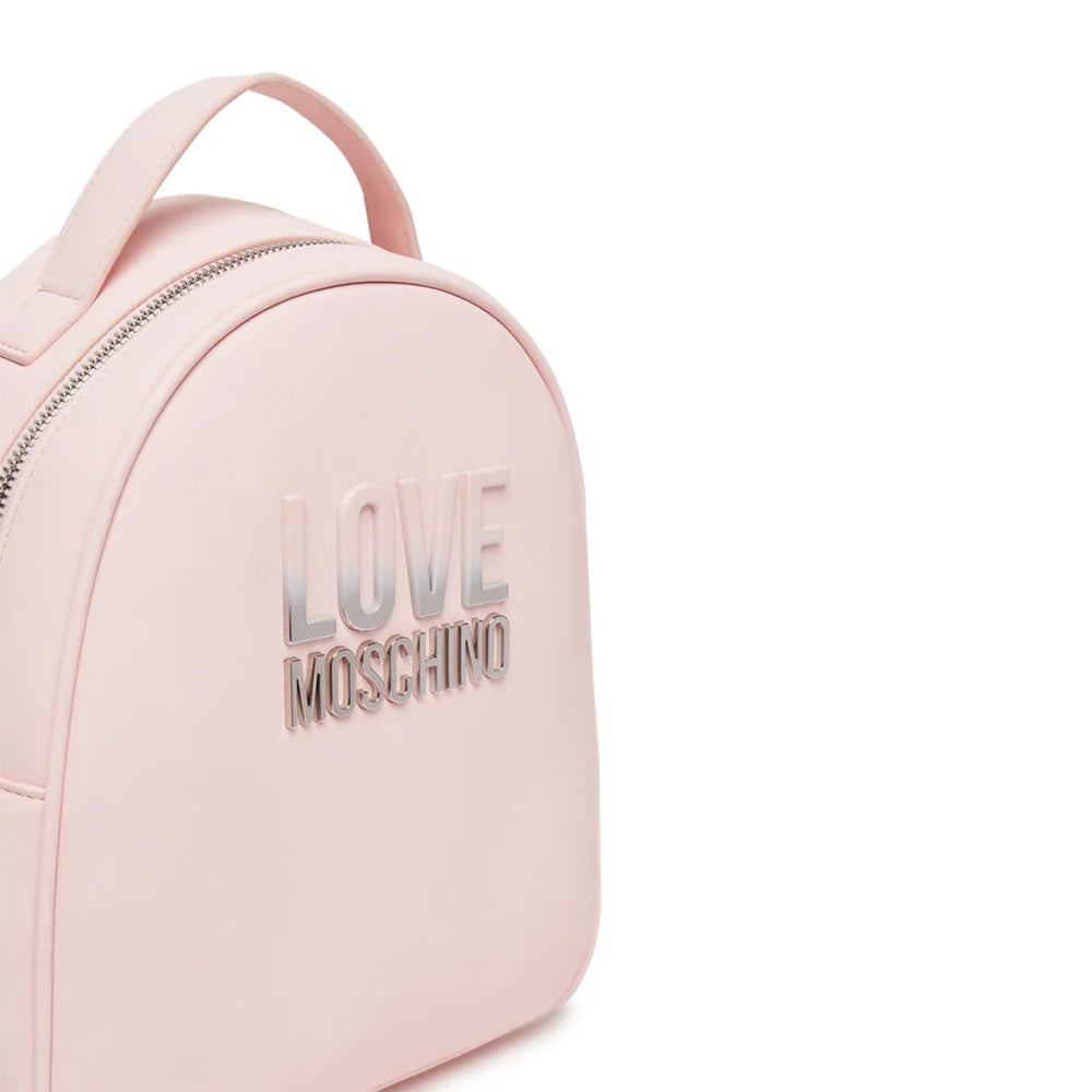 LOVE MOSCHINO 
Damen Rucksack in Rosa mit Logo