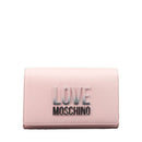 Clutch con Tracolla LOVE MOSCHINO Rosa con Logo Lettering Sfumato