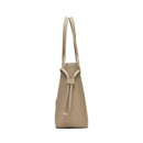 Shopping Bag LOVE MOSCHINO linea Sweet Heart stampa Saffiano Avorio