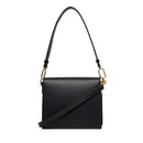 Borsa Donna a Spalla con Tracolla LOVE MOSCHINO Nera con Logo in Corsivo