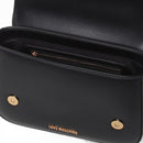 Borsa Donna a Mano LOVE MOSCHINO Nera con Logo in Corsivo