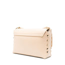 LOVE MOSCHINO Beige Schultertasche mit Nieten