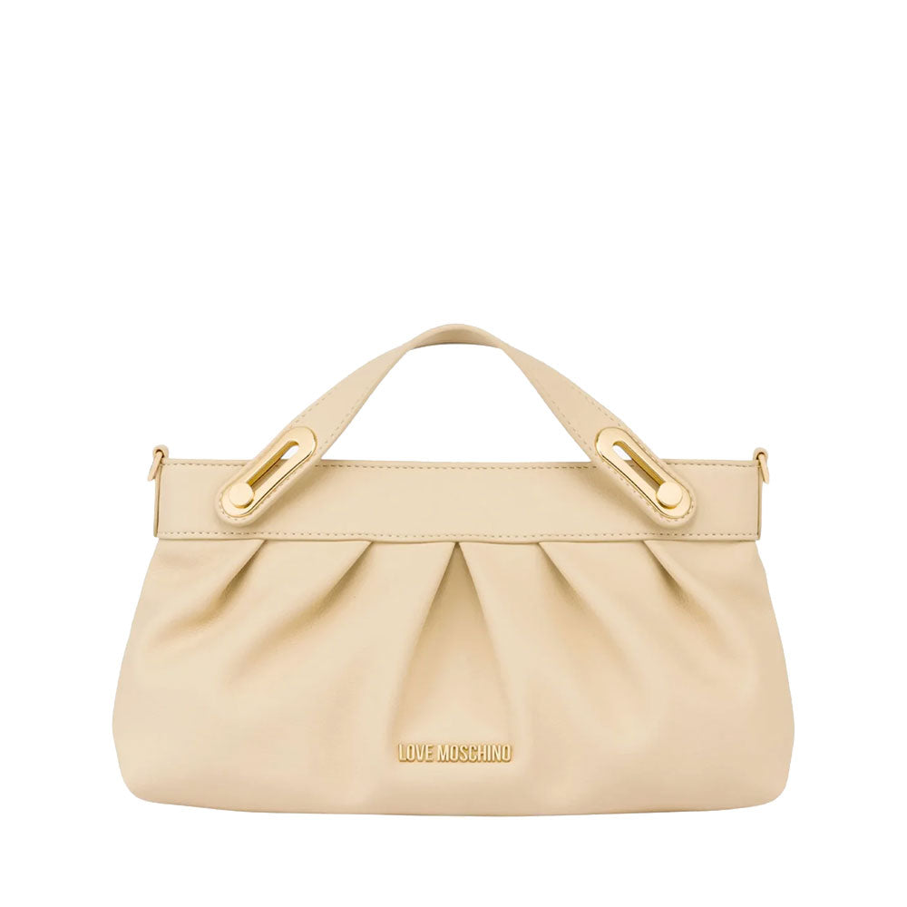 LOVE MOSCHINO Hand- und Umhängetasche für Damen, Linie Smart Daily Bag, Farbe Butter