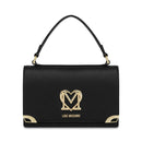 Borsa Donna a Mano e a Spalla LOVE MOSCHINO Nera con Foulard