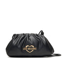 Clutch Donna con Tracolla LOVE MOSCHINO in Ecopelle Soft Nero