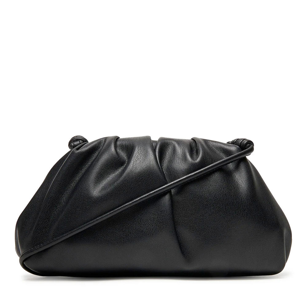 Clutch Donna con Tracolla LOVE MOSCHINO in Ecopelle Soft Nero