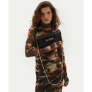 LOVE MOSCHINO LETTERING LOGO LINIE
Damen Clutch mit Schultergurt in Schwarz mit Kokosnuss Print
