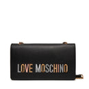 Borsa Donna a Spalla e a Tracolla LOVE MOSCHINO linea Bold Love Lettering colore Nero