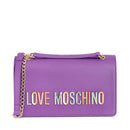 Borsa Donna a Spalla e a Tracolla LOVE MOSCHINO linea Bold Love Lettering Viola