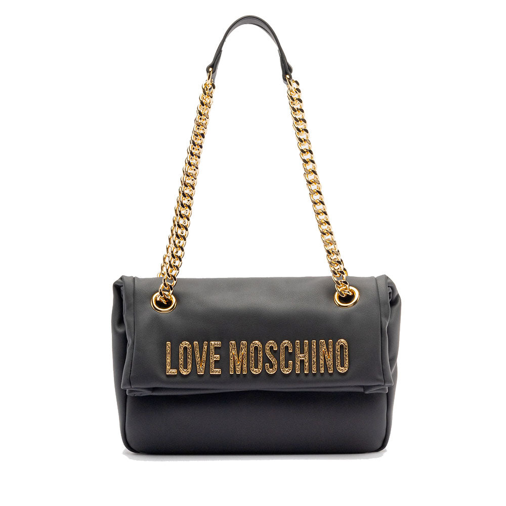Borsa Donna a Spalla e a Tracolla LOVE MOSCHINO Nera con Maxi Logo