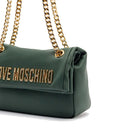 Borsa Donna a Spalla e a Tracolla LOVE MOSCHINO Verde con Maxi Logo