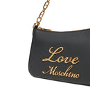 Hobo Bag Small LOVE MOSCHINO linea Lovely Chain colore Nero