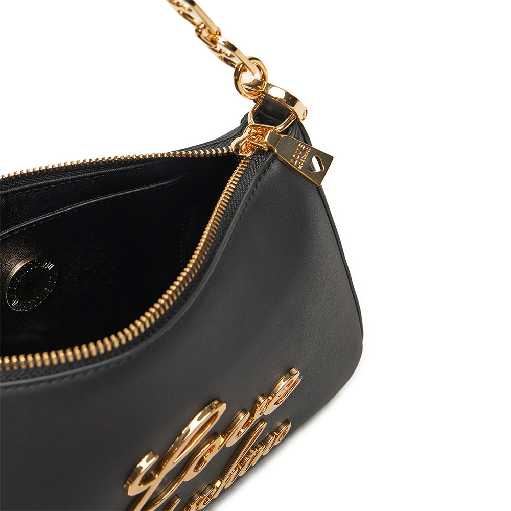 LOVE MOSCHINO LOVELY CHAIN LINIE
Hobo Bag Small in Schwarz