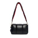 Borsa Donna a Tracolla LOVE MOSCHINO linea Puffy Logo Trapuntata Imbottita Nera