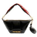 Borsa a Spalla LOVE MOSCHINO linea Puffy Logo Trapuntata Imbottita Nera