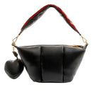 Borsa a Spalla LOVE MOSCHINO linea Puffy Logo Trapuntata Imbottita Nera