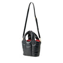 Borsa Donna a Mano LOVE MOSCHINO linea Puffy Logo Trapuntata Imbottita Nera