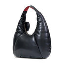 Hobo Bag LOVE MOSCHINO linea Puffy Logo Trapuntata Imbottita Nera