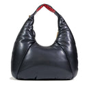 Hobo Bag LOVE MOSCHINO linea Puffy Logo Trapuntata Imbottita Nera