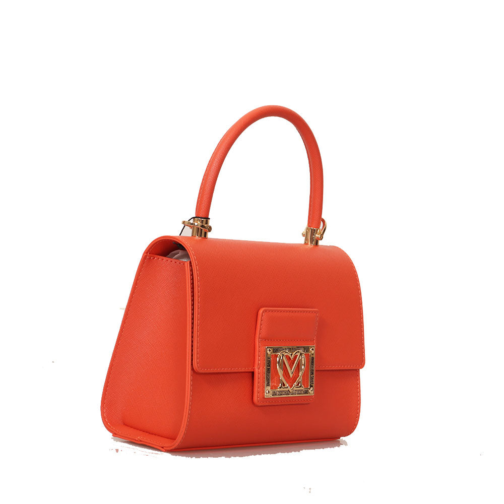 Borsa Donna a Mano LOVE MOSCHINO linea Casual Chic color Ruggine