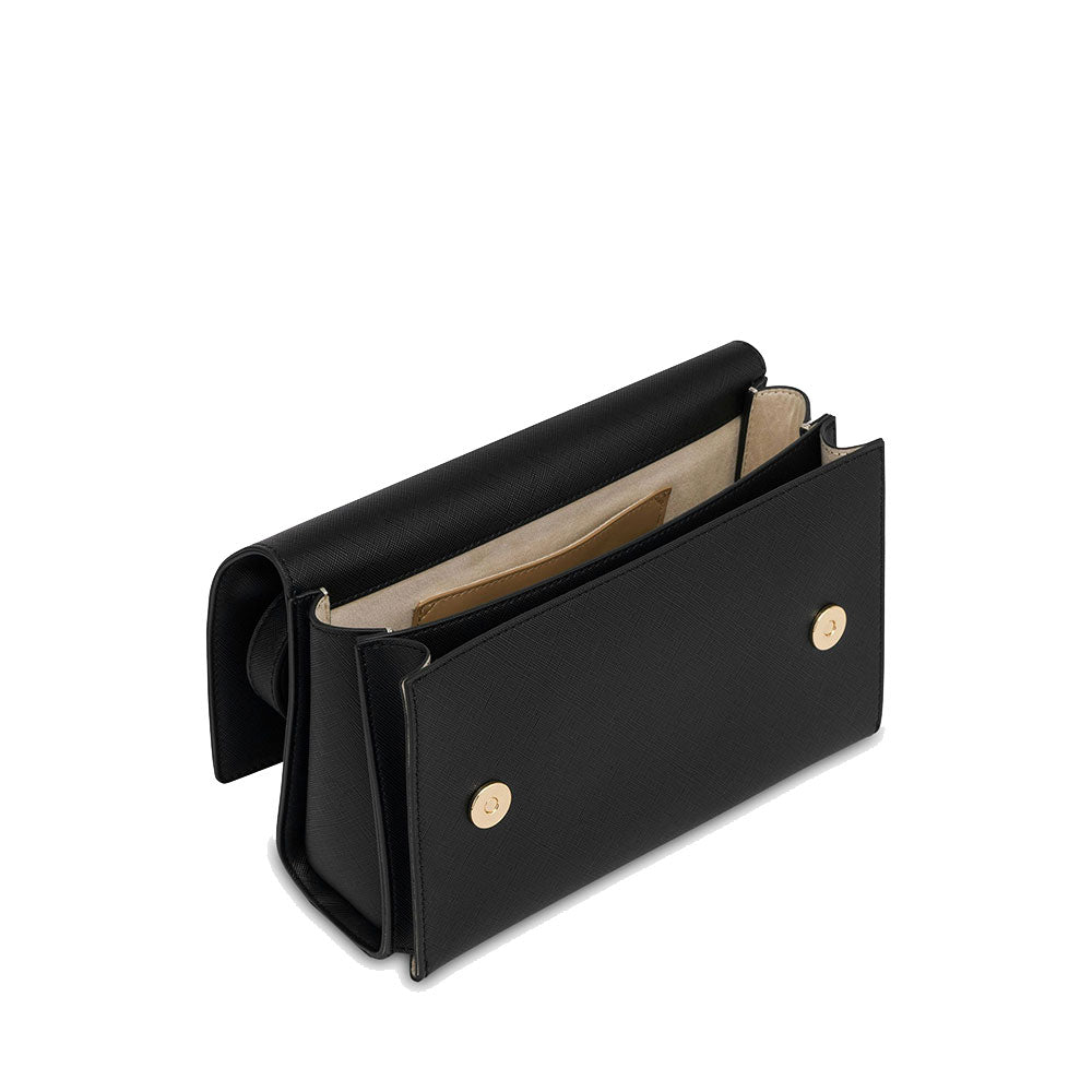 LOVE MOSCHINO Damen Umhängetasche Casual Chic Linie in Schwarz