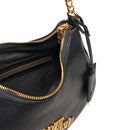 Hobo Bag LOVE MOSCHINO linea Cut Out Logo Nero