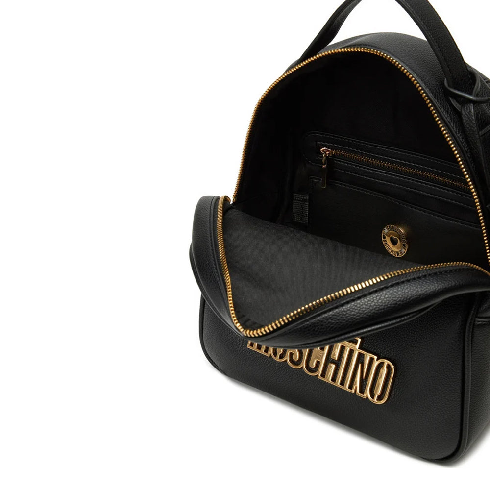 LOVE MOSCHINO Damenrucksack Cut Out Logo Schwarze Linie