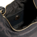 Borsa Donna a Spalla LOVE MOSCHINO in Nylon Trapuntato Nero