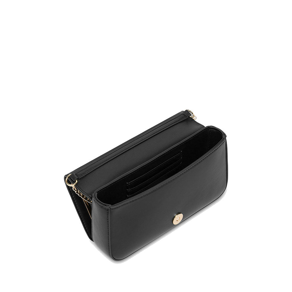 Clutch Donna con Tracolla LOVE MOSCHINO linea Smart Daily Lettering Logo Nero