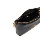 Hobo Bag Small LOVE MOSCHINO linea Pearls Nera