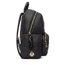 Zaino Donna LOVE MOSCHINO in Nylon Trapuntato Nero
