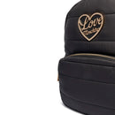 Zaino Donna LOVE MOSCHINO in Nylon Trapuntato Nero