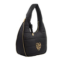 Hobo Bag Donna LOVE MOSCHINO in Nylon Trapuntato Nero