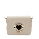 Borsa Donna a Tracolla LOVE MOSCHINO linea Cupid Avorio con Logo