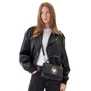 Borsa Donna a Mano con Tracolla LOVE MOSCHINO linea Cupid Avorio con Logo
