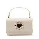 Borsa Donna a Mano con Tracolla LOVE MOSCHINO linea Cupid Avorio con Logo