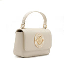 Borsa Donna a Mano con Tracolla LOVE MOSCHINO linea Cupid Avorio con Logo