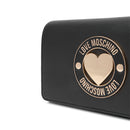 Clutch Donna con Tracolla LOVE MOSCHINO Nera con Logo